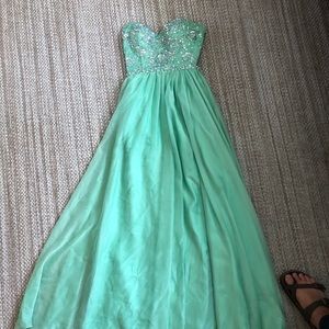 Mint Prom Dress - Open to Offers!